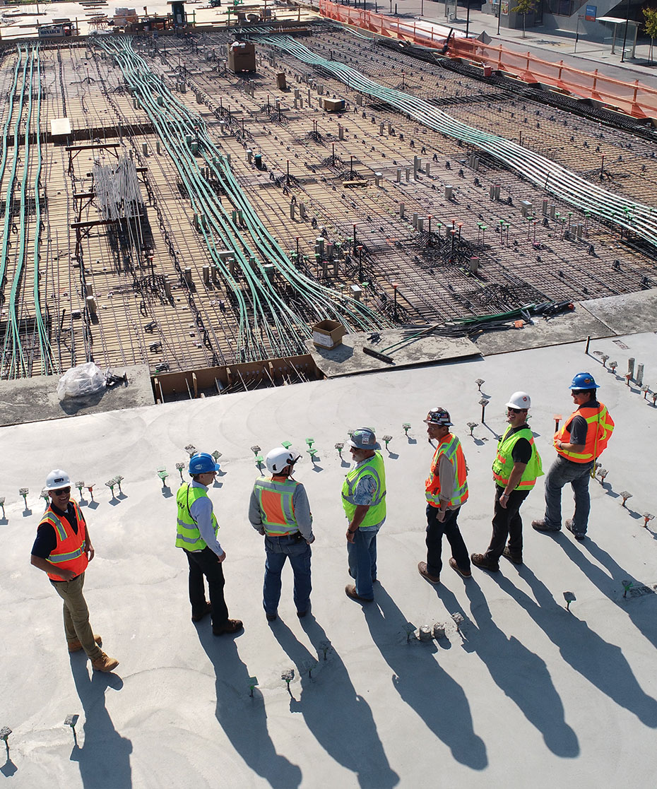 Group on Roof